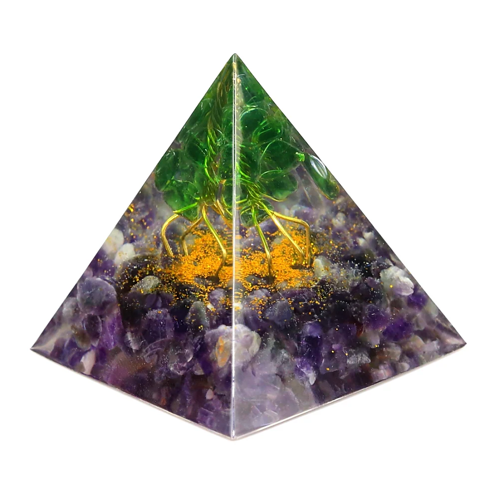 
Real Pendulum Fabricants Lapis Lazuli & Amethyst Copper Orgonite Sticker Products Orgonite Emf Pyramid 
