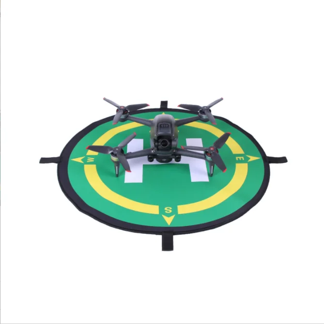 50cm diameter drone landing pad foldable with  indication map, with luminous reflective strip for Mavic3 minse air2s fpv