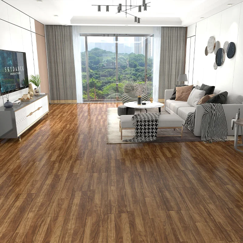 Recycled Wood Grain Waterproof and Wear-resistant Pvc Vinyl Flooring Lvt Non-slip Plastic Linoleum Flooring
