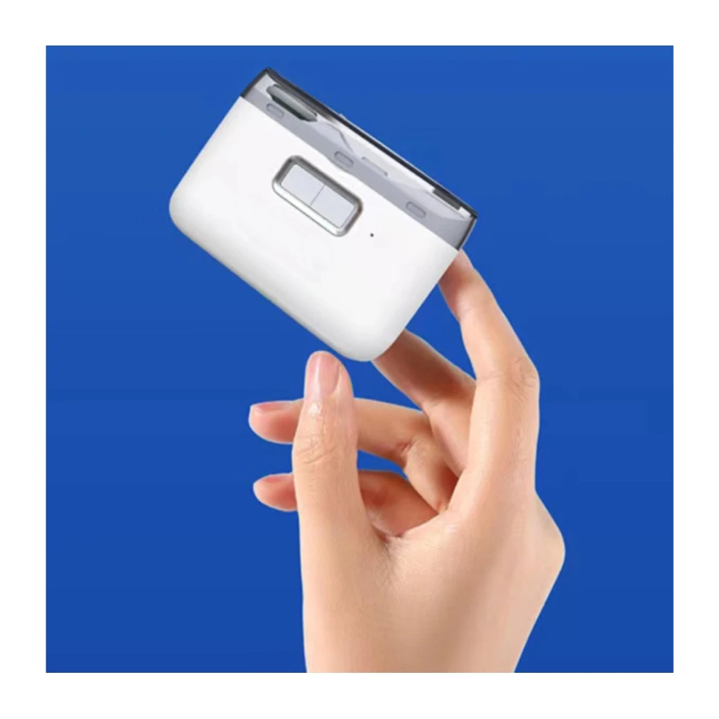 Nail Grinder Trimmer Polisher USB Rechargeable Kids Tool Baby Care Nail File 2 in 1 Electric Nail Clipper Cutter with Led light