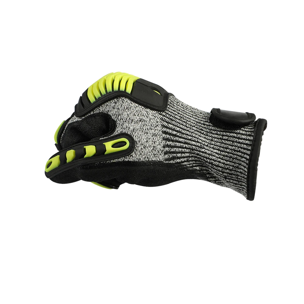High performance wholesale outdoor sports shockproof anti cut impact gloves