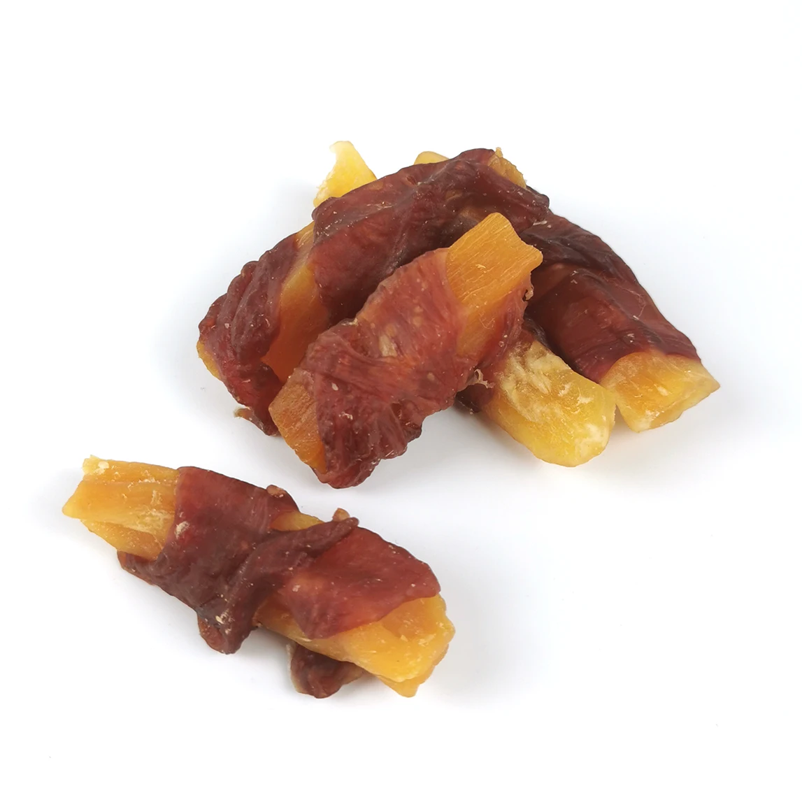 Organic dog treats manufacture chicken meat and sweet potato pet food for dog dry snacks oem wholesale dog training treats