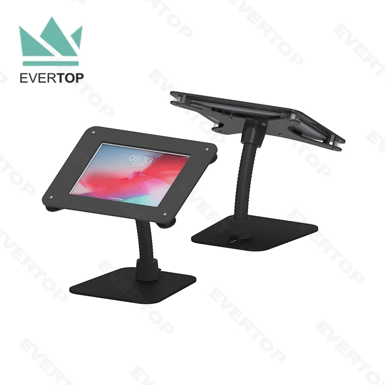LST04B-B Акриловые Наклонные Гусенек Anti Theft столе Tablet обзор киоск ресторан PC Desktop для
