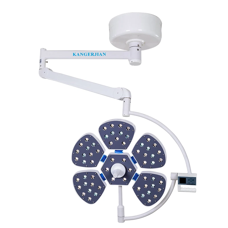 Shadowless Manufacturer Operation Light Cover Operating With 9 Bulbs Blue Handles Theatre Medical Surgical Lamps Drager