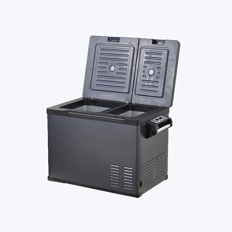 50lt кулер Солнечный «Холодное сердце» холодильник 12v морозильник мини автомобиль портативный холодильник для автомобиля