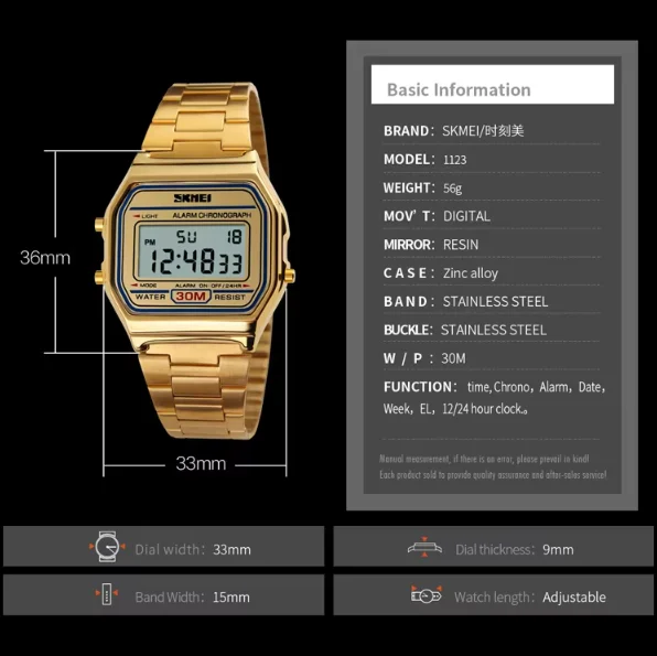 OEM watch accept custom logo personalized digital watches for menprivate watch with popular price