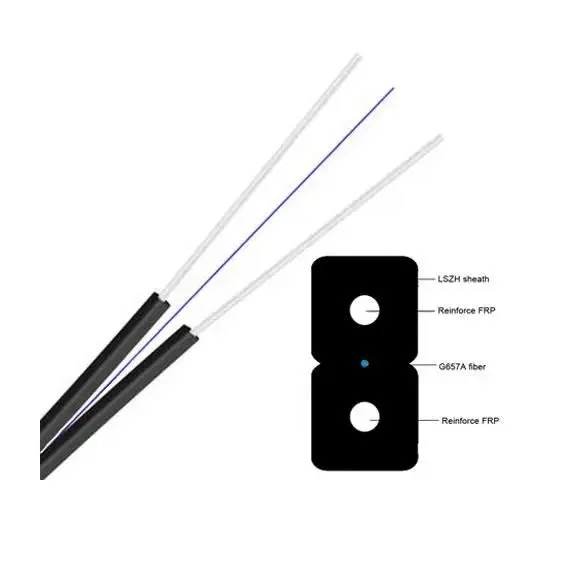 FTTX Using Single core G657A1 1Meter 2.0*5.0mm Sc/Upc-Sc/Upc Connector Outdoor Drop Cable FTTH Fiber Optic Patch cord Cable