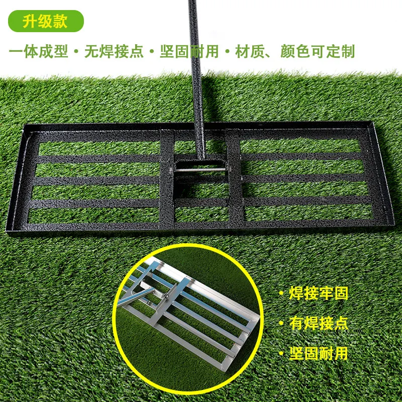 Factory sales 201 stainless steel Lawn Leveller for Grass Organic Fertilizer Sand Spreader Leveling Garden Yard Turf maintenance
