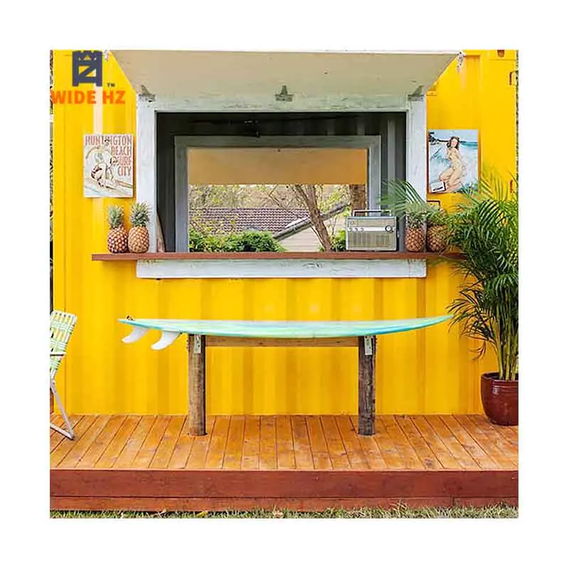 
10 FOOT BBQ-shack Container Kiosk bar Pop-Up-Store 