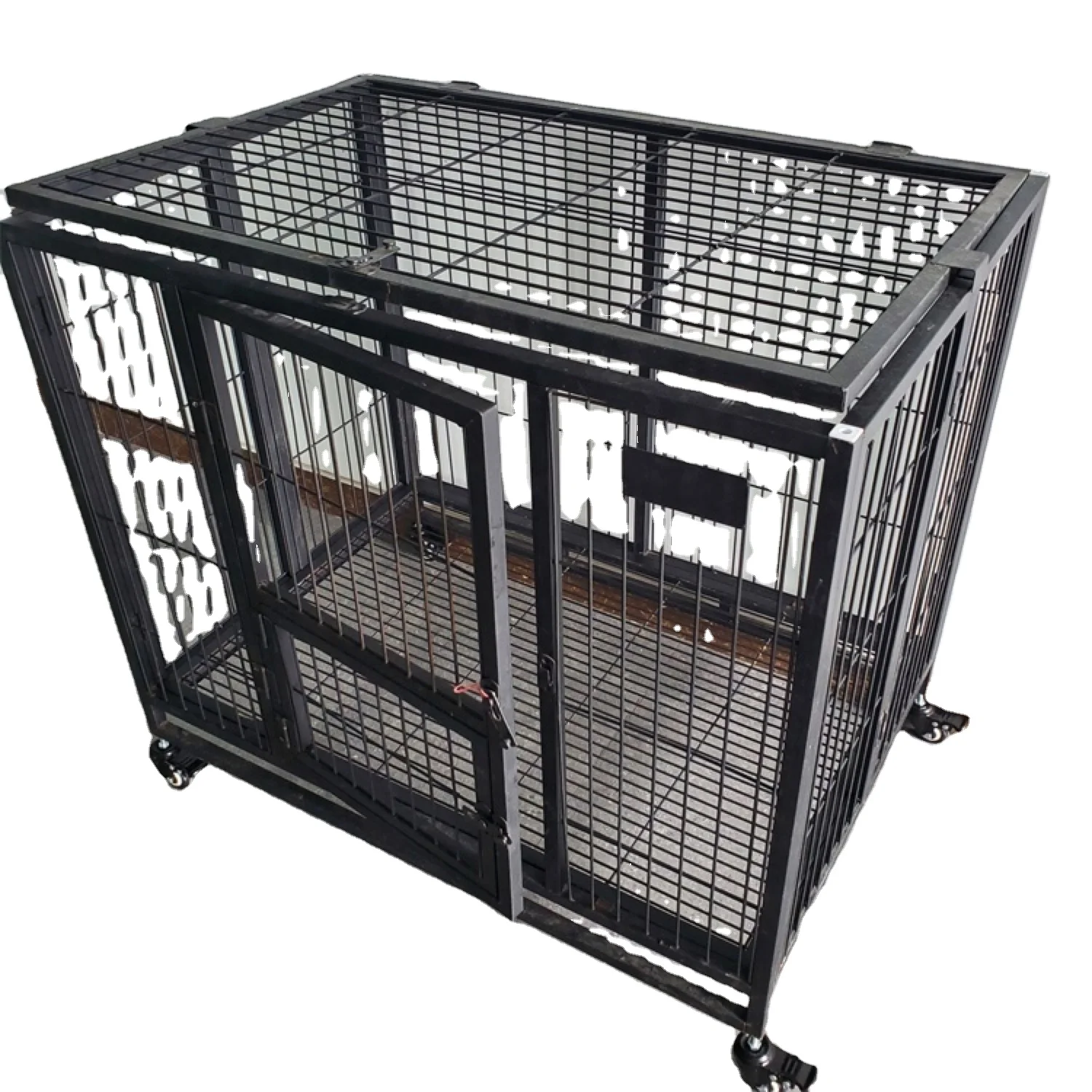 Niche Chien Animal Pet Cat House Stainless Steel Aviary Bird Large Dog Kennel Cage Outdoor For Sale Small Breed