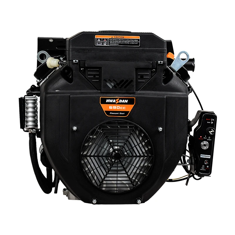 Hwasdan factory price 18HP gasoline engine 4 stroke single cylinder recoil start gasoline engine