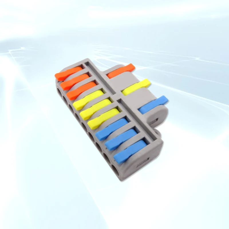 AP-93 wire connector three in nine out Mini version Fast connection terminal of zero fire ground distributor