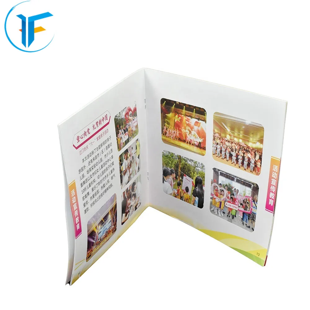 guangzhou customized soft cover book A4 A5  brochure leaflet printing