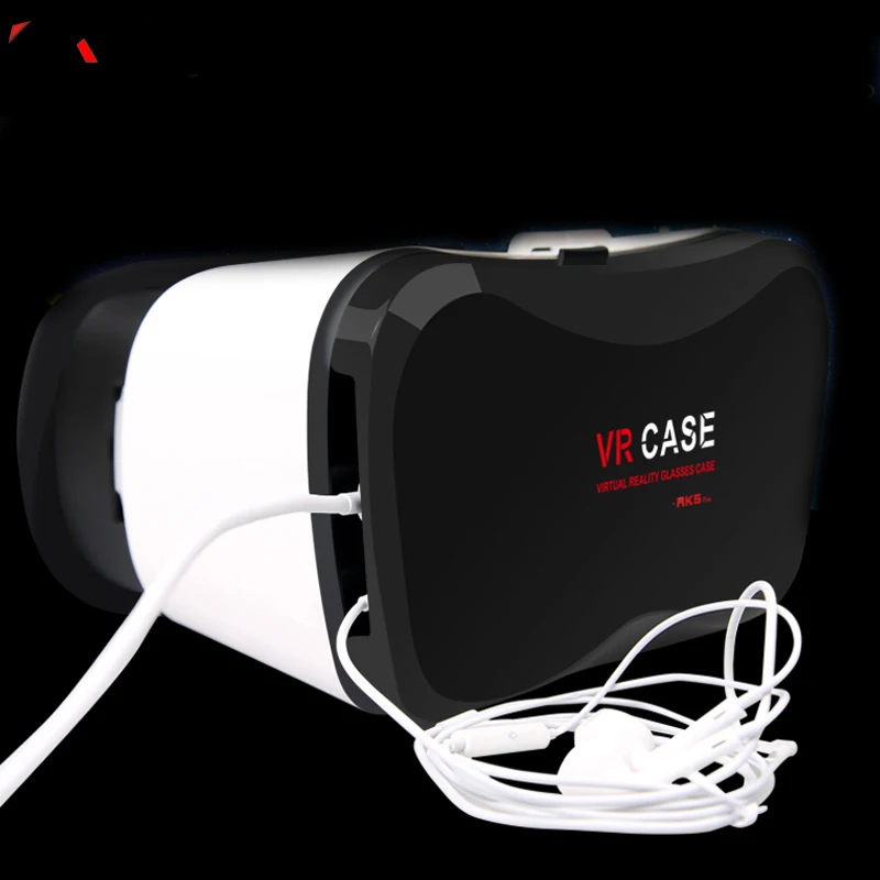 
2021 rkse new vr case RK-A1 all in one VR Case Mobile Cinema Virtual Reality 3d Vr Glasses Cardboard+bluetoothsets 