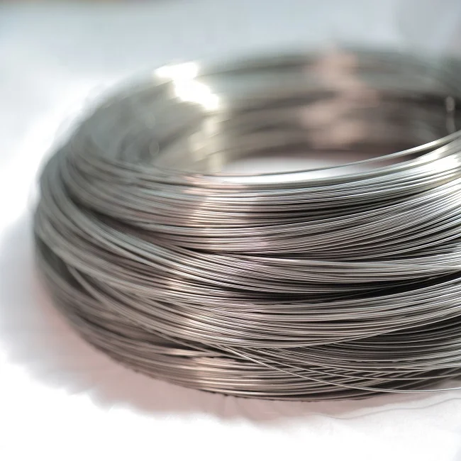 Manufacturers Direct Sale 1mm TC4/Gr5 Titanium Wire 99.95% Pure Tungsten Wire For High Temperature