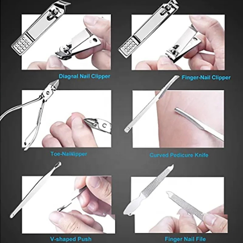 On sale Disposable manicure set with logo Buy manicure set Manicure pedicure set