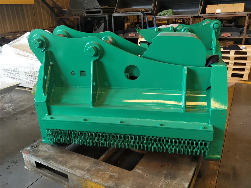 Forest use tree wood crusher for 20 -30 ton excavator