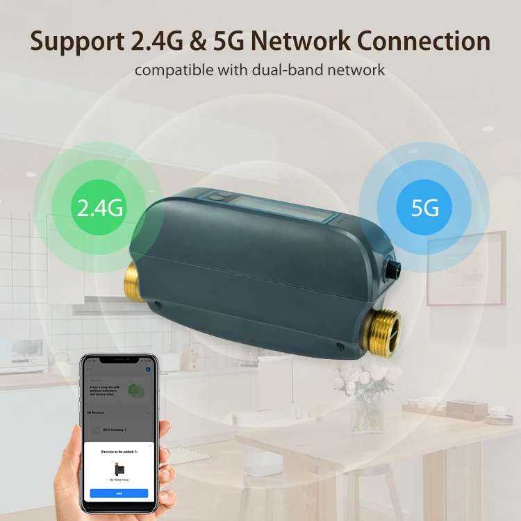 Автоматический Беспроводной Wi-Fi клапан управления уровнем воды tuya