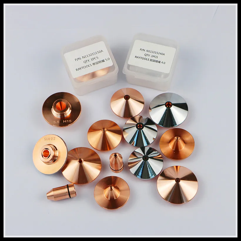 fiber laser cutting head nozzles for raytool wsx precitec copper