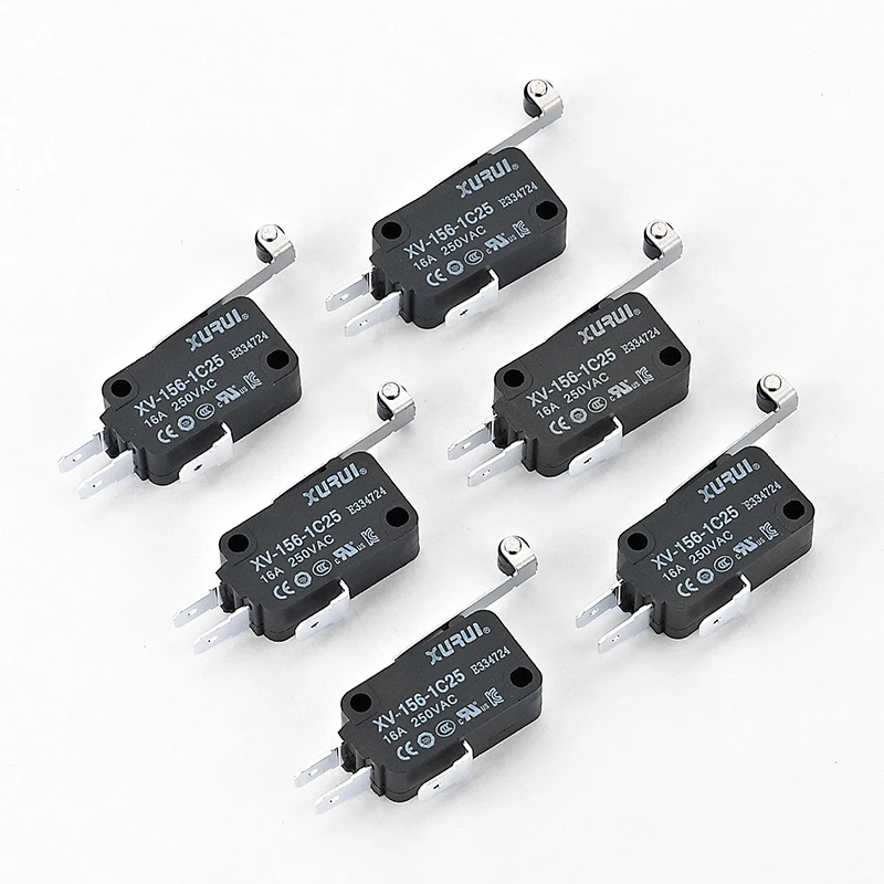 12V general purpose micro switch with roller lever type