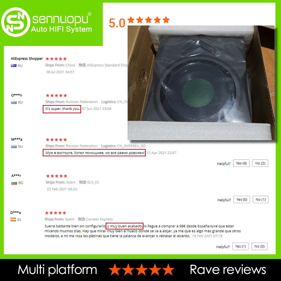 Manufacturer  Aluminum Housing  Slim car underseat subwoofer sub woofer amplifier car audio