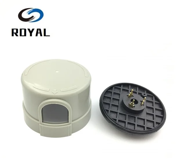 Интеллектуальное управление освещением и затемнением ANSI C136.41, Корпус NEMA, 7-контактный 3-контактный фотоэлемент с наружной подсветкой