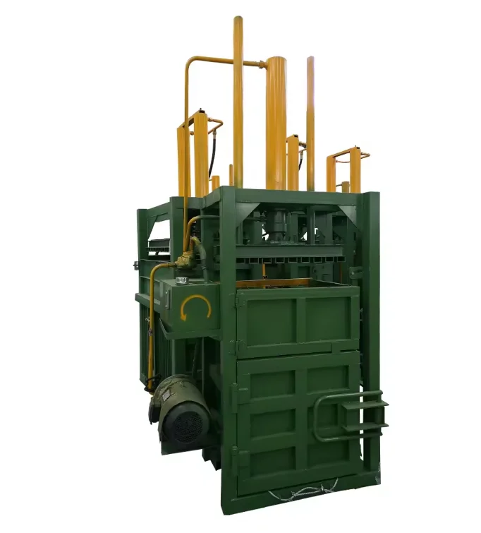 Waste Paper Carton Baling Machine Hydraulic Carton Compress Baler Packing Machine