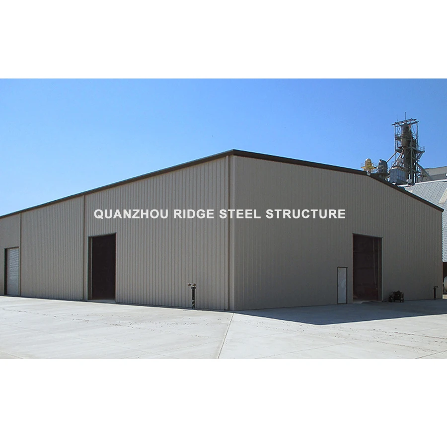 Steel Structure Metal Frame Prefab Hangar Shed Workshop Warehouse Building