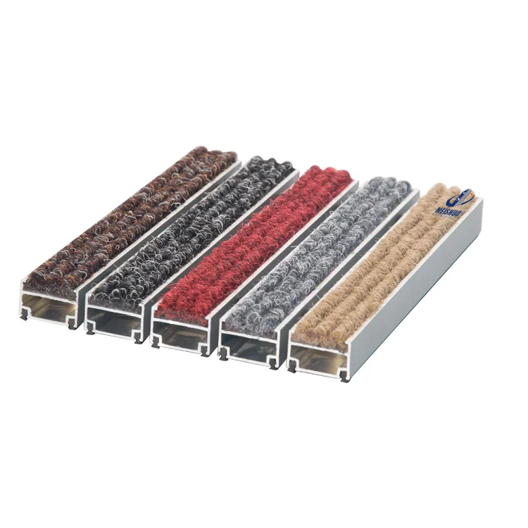 Aluminum Commercial Entrance Matting High Traffic Custom Size Entry Mats