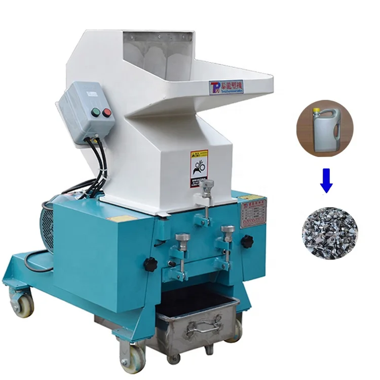 Home mini one shaft film pp pe shreder plastic recycling crusher