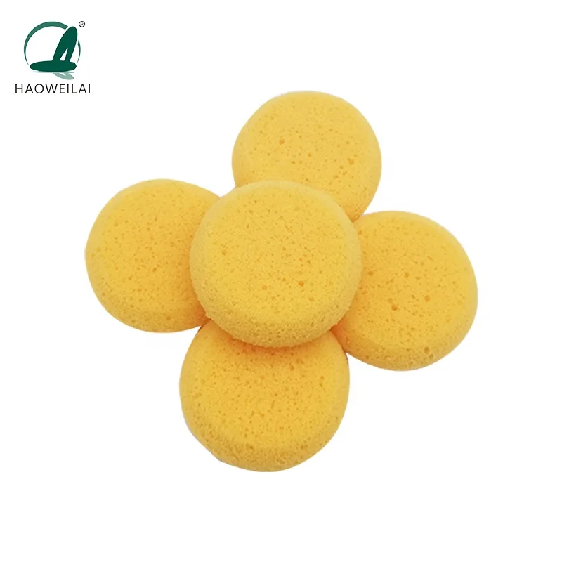 3 inch Paint Round Painting Sponges Artist Watercolor Sponges for Art Craft Pottery Clay Face Painting