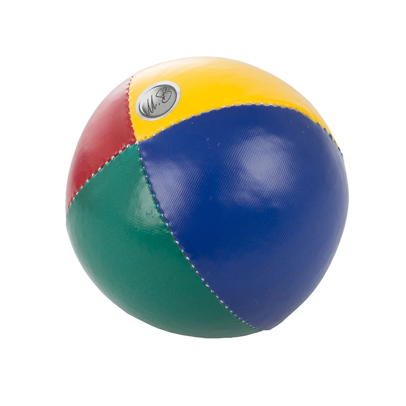 CHL Hot Selling Promotional 2 panels 4 panels 6 panels Customized Logo Printing Color Leather Juggling Balls Toy Set