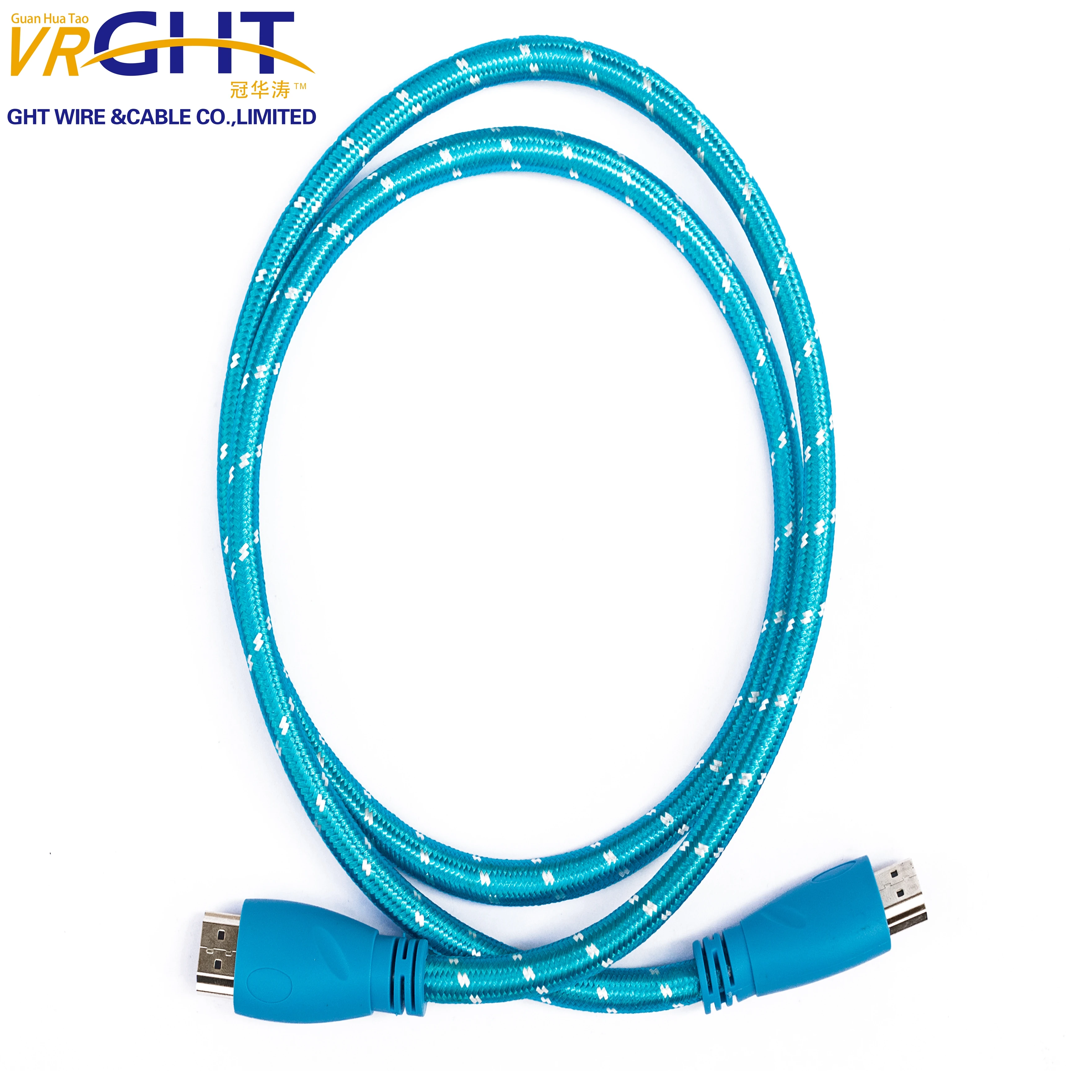 Hotsale Wholesale Male to Male TV Cable HD 4K*2K 3D Cable for PS4/ Projector/TV/PC D013 HD Cable