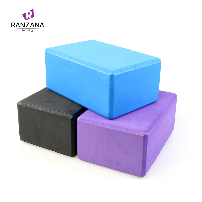 EVA Yoga Foam Brick Training Fitness Yoga Bolster Pillow Cushion Stretching Body Shaping Yoga Bocks