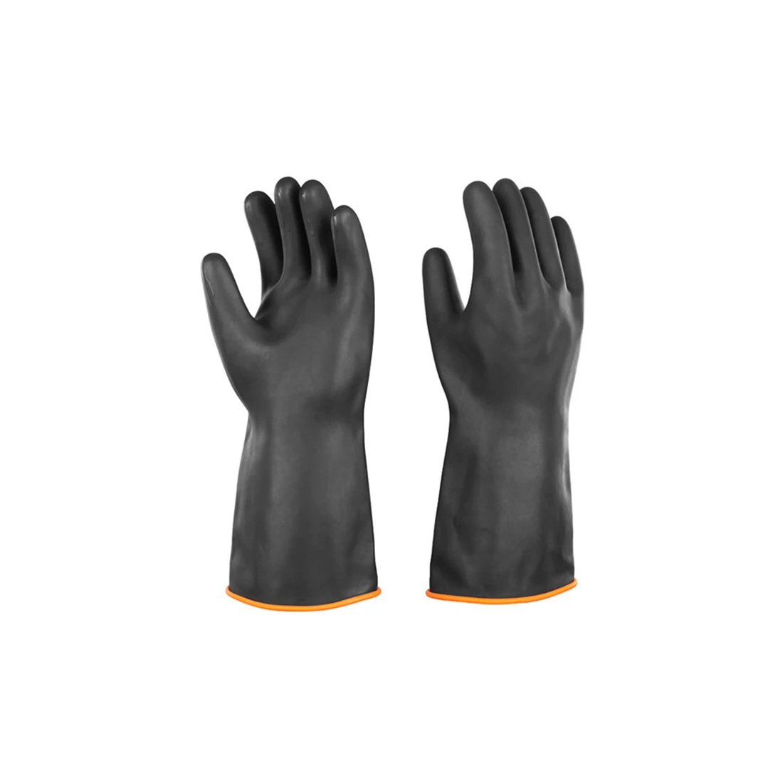 Manufacturers In China Eco Latex Gloves Industrial Work Household Cleaning Chemical Chem Resistance Natural Latex Gloves