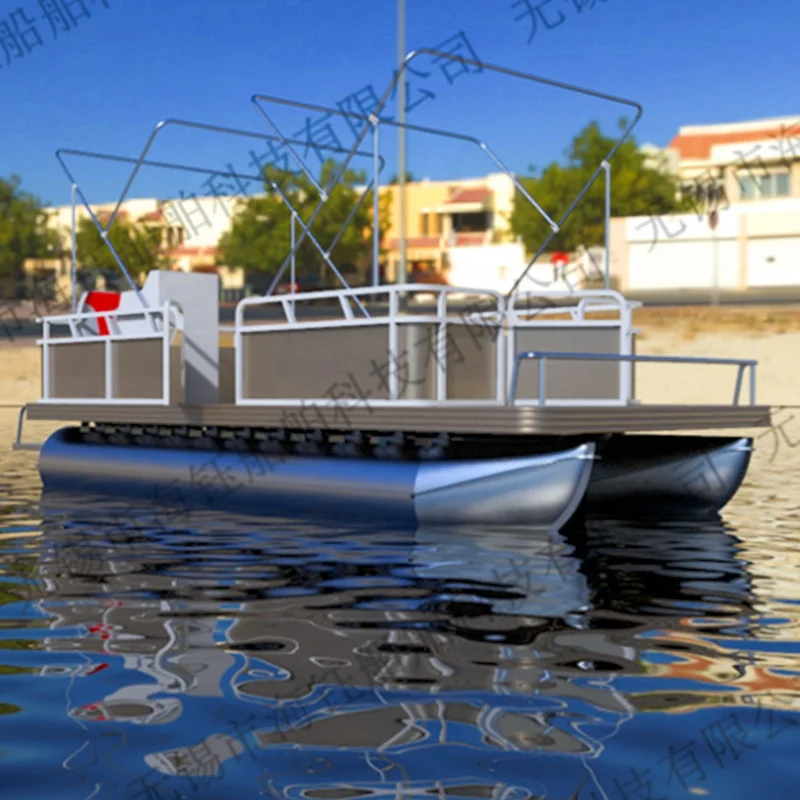 Full Welded Thick Aluminum Floating Pontoon