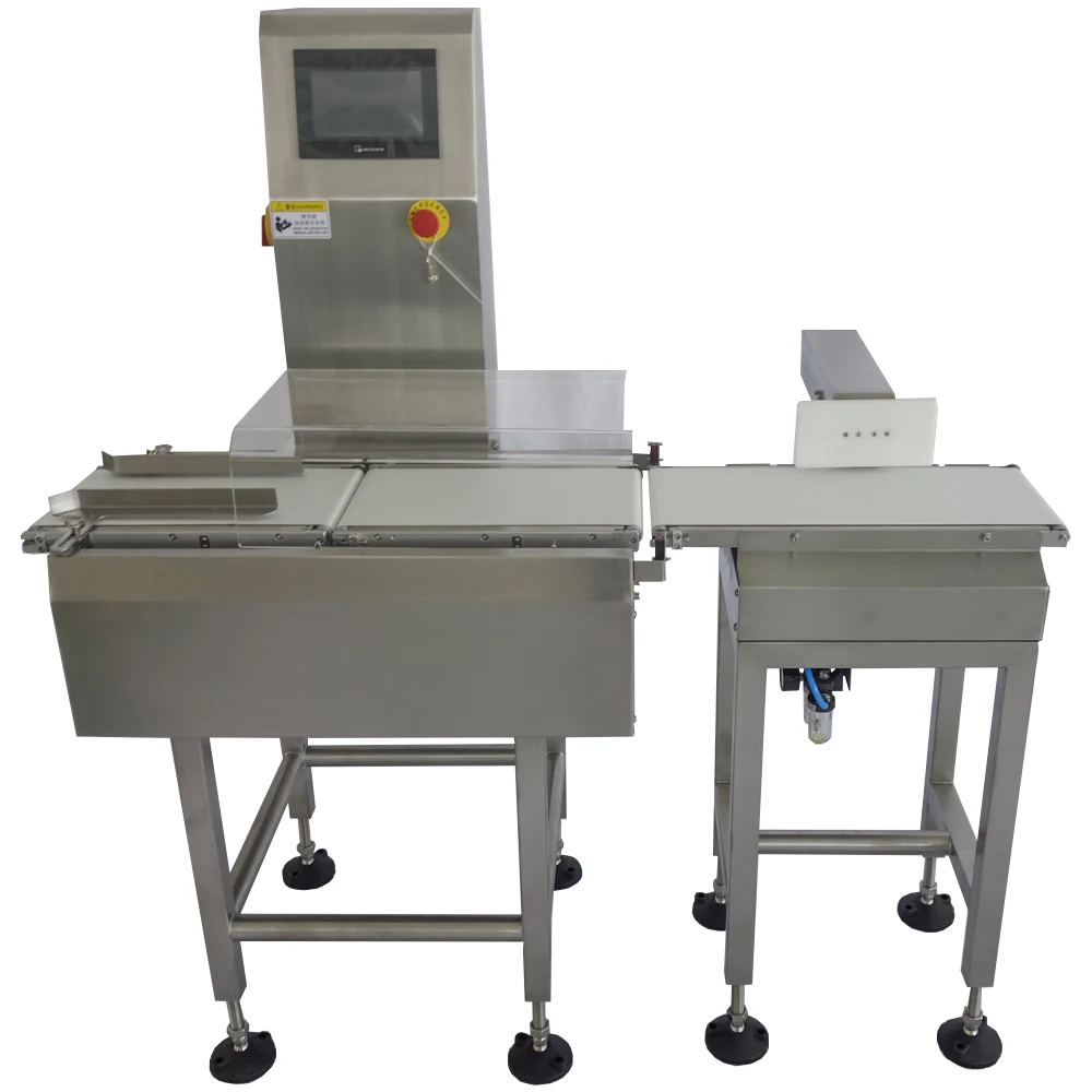 Hot sound and alarm warning digital roller check weight, conveyor belt weighing scale