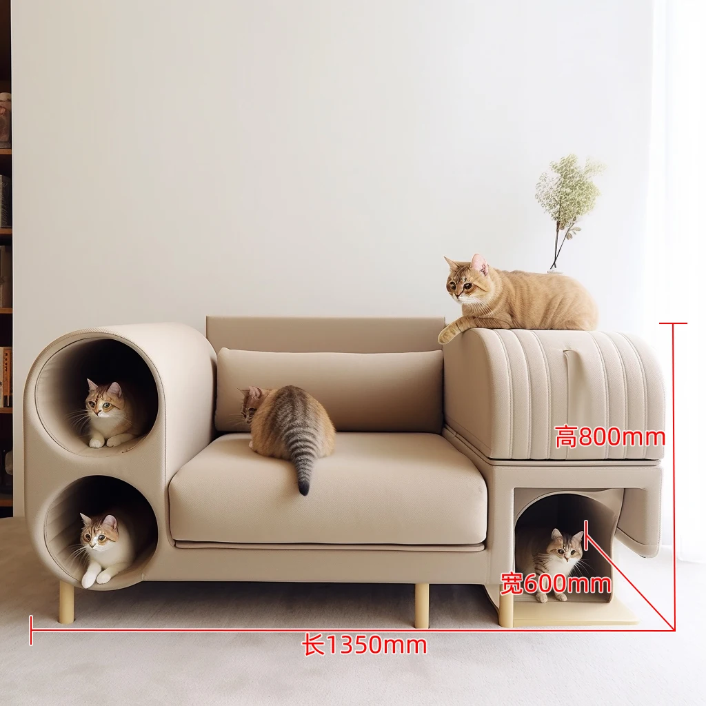 Exclusive Pet sofa Luxury pet products 3D-printing pet condos & furniture