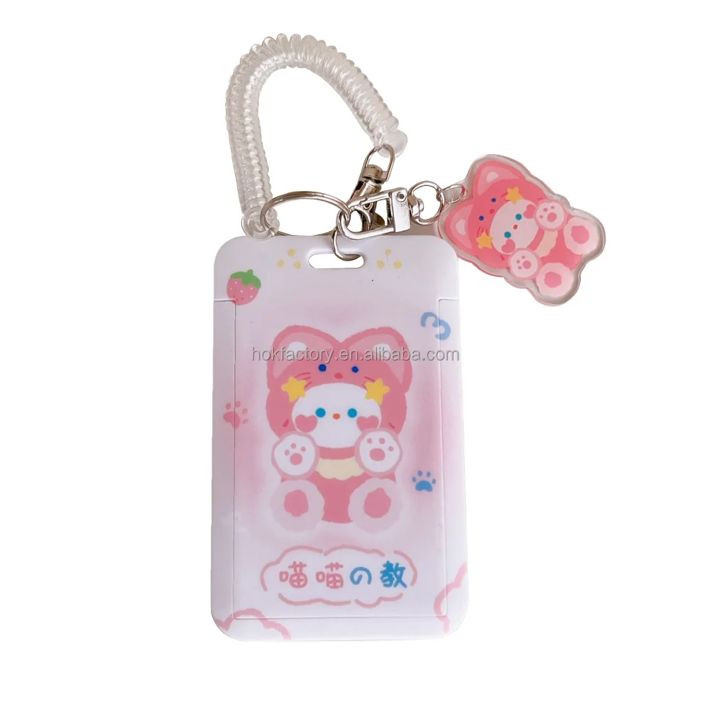 Wholesale Price Custom Blank Photo Frame Charm With Photo Insert Kpop Photocard Holder Keychain