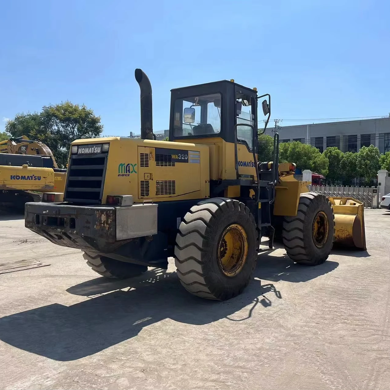 High Quality used komatsu wa320 wa470 cat 936e 938f wheel loader cheap for sale