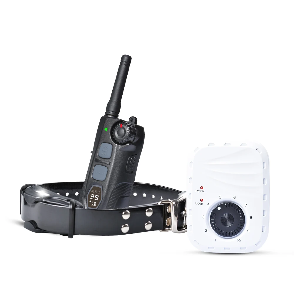 best wireless electric dog fence on the market containment system with remote dog training collar keep dogs in garden, yard