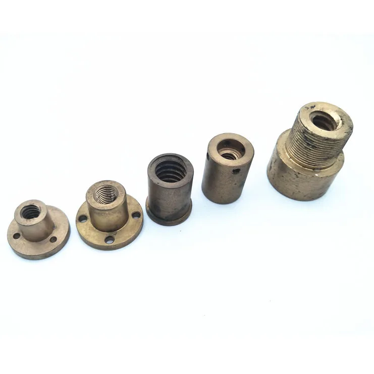 
Mechanical accessories with square circular screw flange brass nut 
