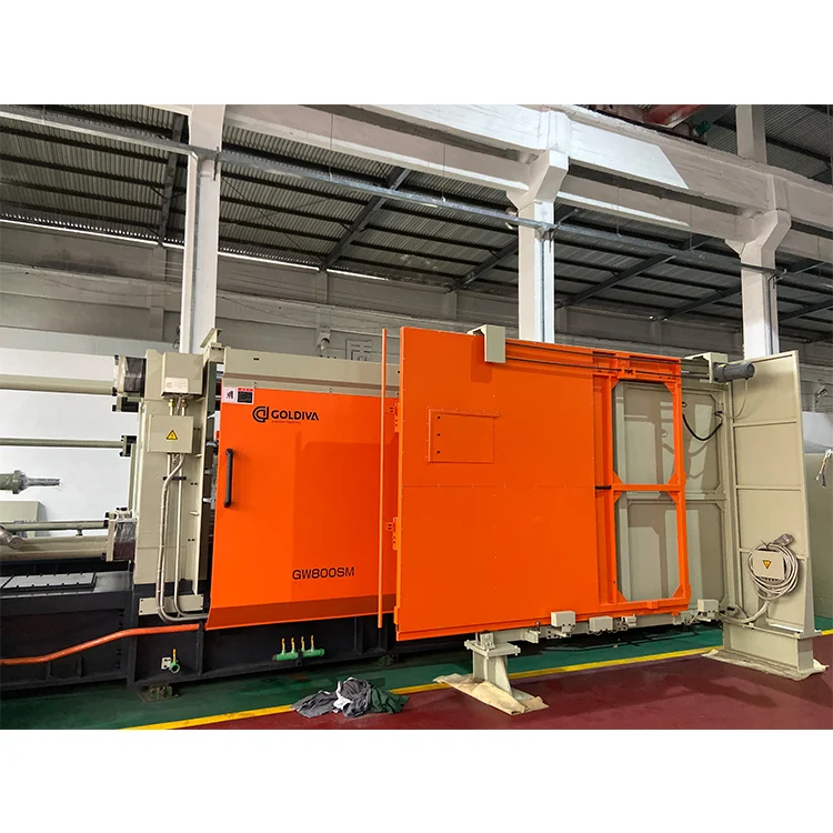 New product 800 tons High Pressure Metal Alloy Casting Wheel Skeleton cold chamber Die Casting Machine
