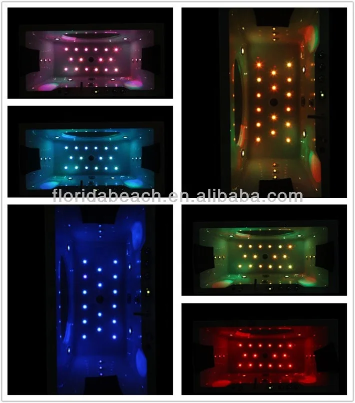 Indoor spa tub bath ozone thermostatic faucet whirlpool massage bathtub