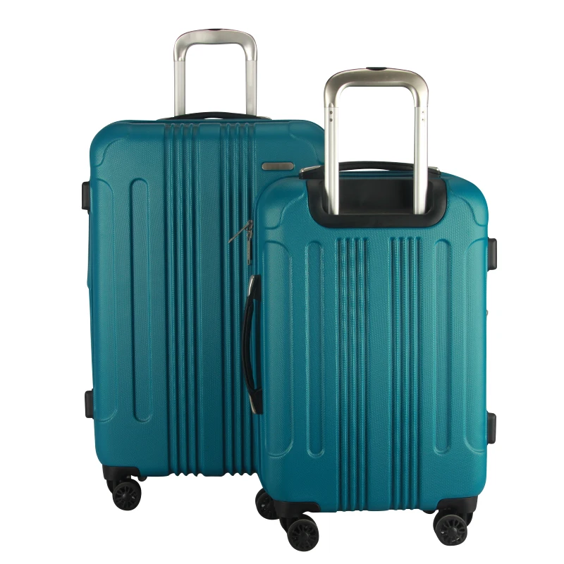 Высококлассный деловой чемодан на колесиках, оптовая продажа, 20, 24, 28, 3 шт., синий Дорожный комплект чемоданов