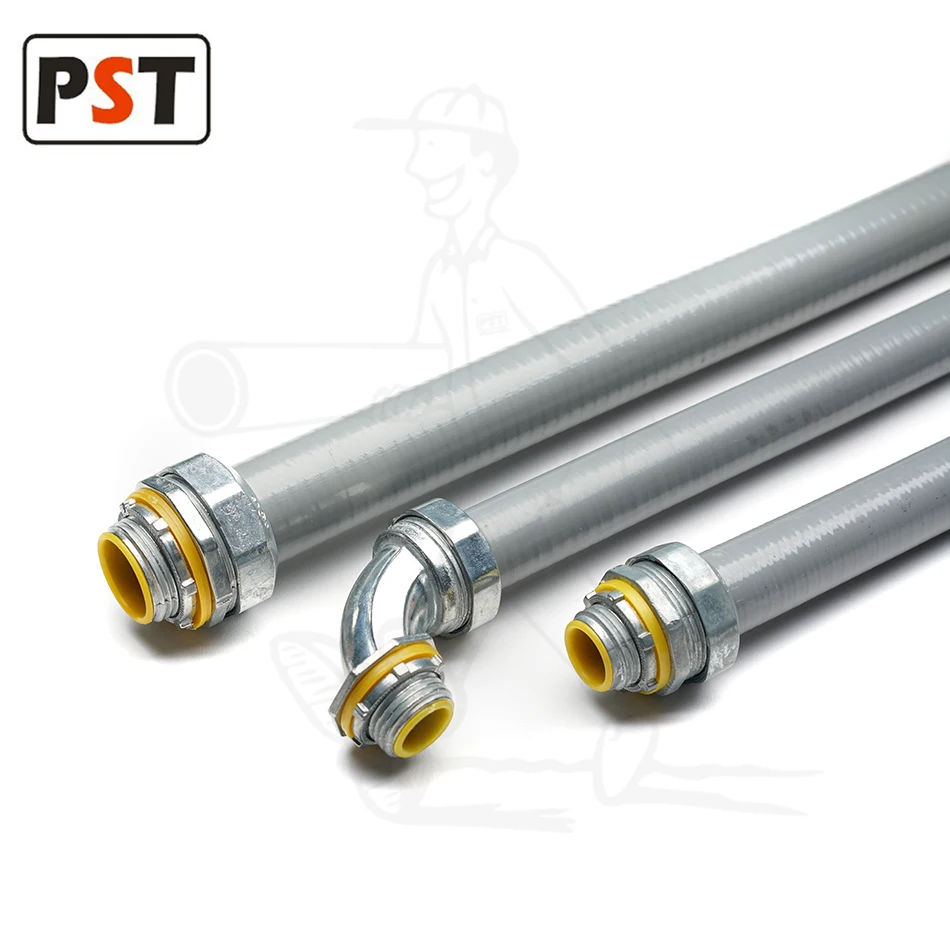 90 Degree Angle Liquid Tight Flexible Conduit Connector UL Listed