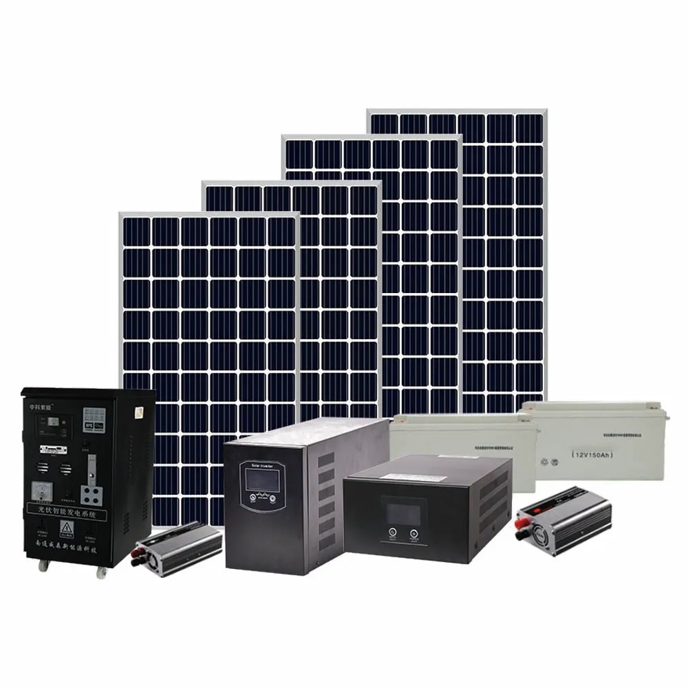Maxbo Whole House 110V 220V 1000W 2KW 3KW 5KW 10KW Portable Solar Generator Running Solar Power System for Home