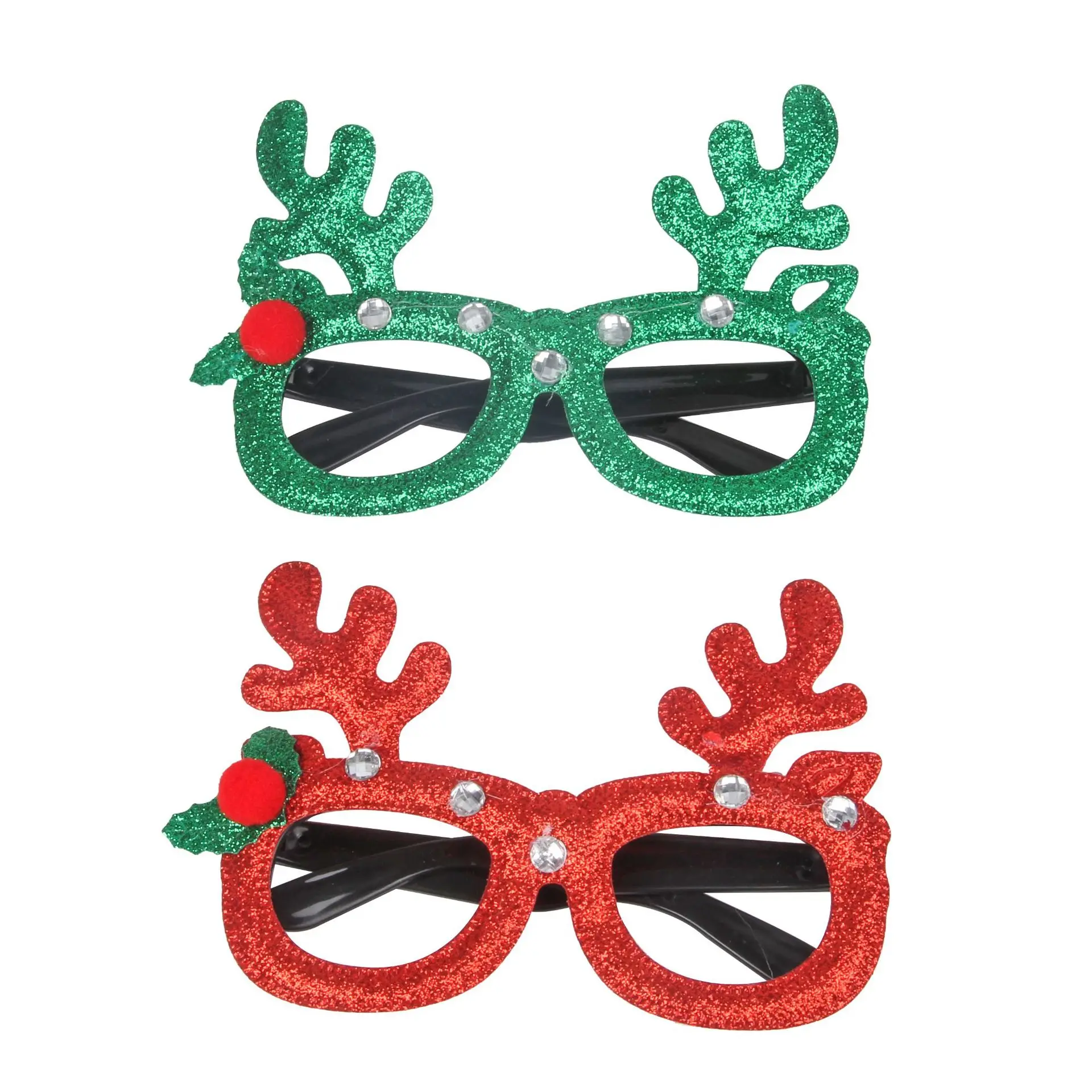 Christmas Glasses Frame Ornaments Gifts Party Favors Decorations Toys for Kids