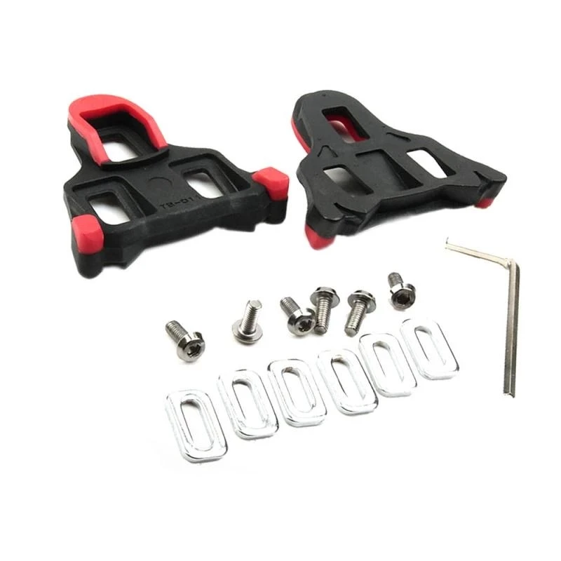 1 Pair New Cycling Shoe Splint Set Locking Splint Highway Locking Plate Cleats Splint Cycling Bicycle Shoes Cleats Plywood Group