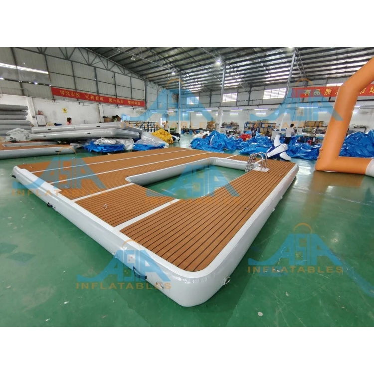 Customized Design Inflatable Boat Platform Yacht Water